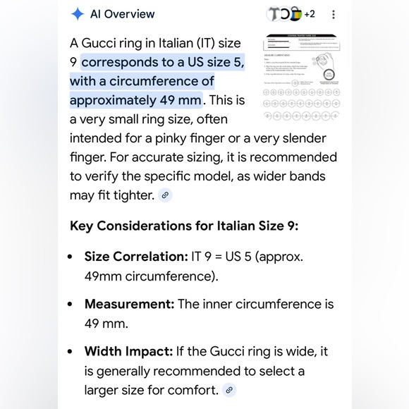 Gucci Interlocking G Paisley Silver Ring (GUC) - Picture 16 of 16